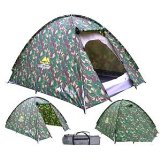 3 Man Double Skinned Camoflage Tent