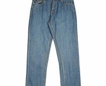 3-7y blue pure cotton jeans