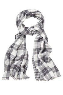 Contrast Check Scarf