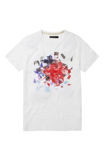 French Connection Exploding Flag Marlon T-Shirt
