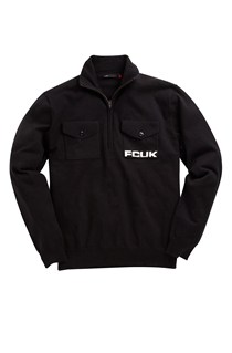 French Connection Fcuk Sport Zip Jumper