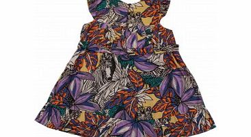 French Connection Girls Tropical Print Dress