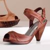 french connection Mid Heel Platform Sandals