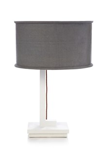 French Connection Wooden Table Lamp