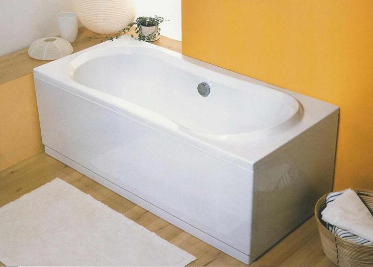 Fresia Acrylate Bath with Support