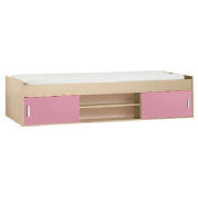 Fresno Cabin Bed, Pink/Maple Effect