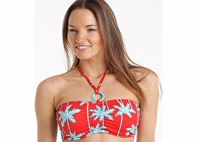 Freya South Pacific UW Bandeau Bikini Top - Red