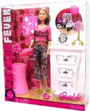 BARBIE FASHION FEVER DOLL and FURNITURE