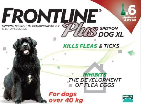 Frontline, 2102[^]0138962 Plus Spot On Extra Large Dog