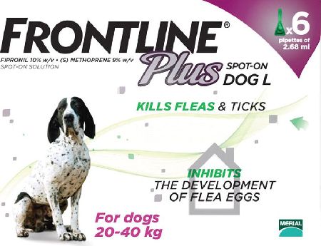 Frontline, 2102[^]0138960 Plus Spot On Large Dog