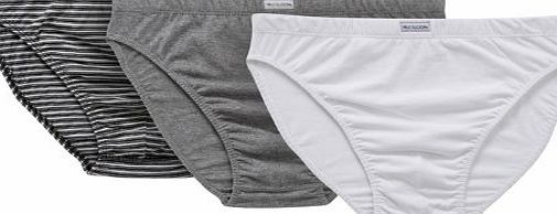 Fruit of the Loom Mens Underwear Classic Slip - 3-Pack - Black Stripe - XX-Large