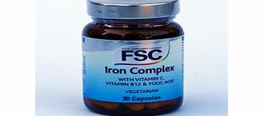 Fsc Iron Complex 14mg 30 Capsules