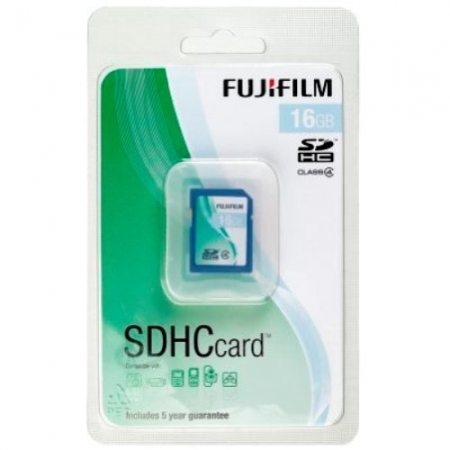 Fuji 16GB SDHC Class 4 16Gb Secure Digital Card