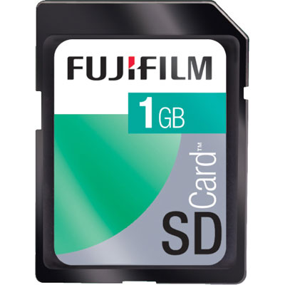 Fuji 1GB SecureDigital SD Card 33x Speed