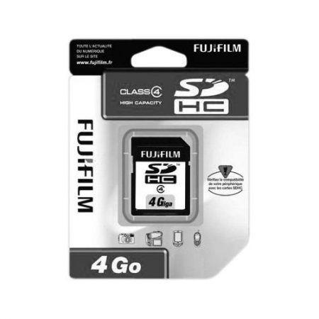 Fuji 4GB Micro SDHC 4Gb Secure Digital Card `4GB