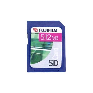 Fuji 512 Mb SD Card