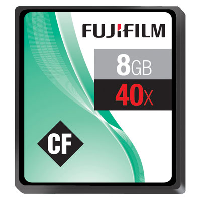 Fuji 8GB 40x Compact Flash Speed