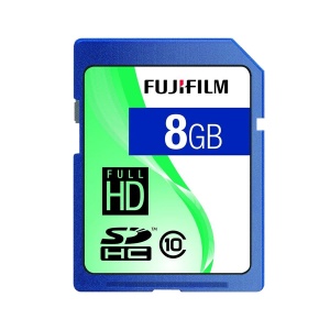 Fuji film 8GB SD Card (SDHC) - Class 10