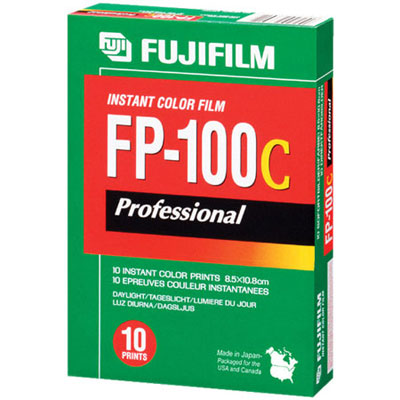 Fuji FP100C 3.25x4.25 inches Gloss Pack of 10