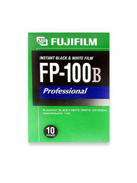 Fuji Instant Film FP-100B Black and White ~ Gloss Finish ~ SPECIAL