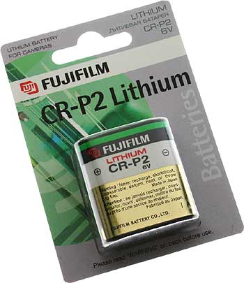 Fuji Photo Lithium Camera Battery - CRP2P - 5 PACK - CLEARDOWN