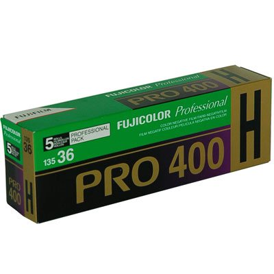 Fuji Pro 400H 135 36 Exposure pack of 5