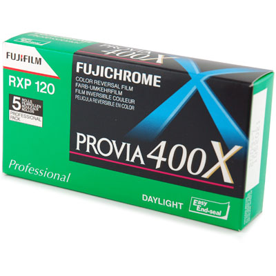 Fuji Provia 400X 120 Pack of 5
