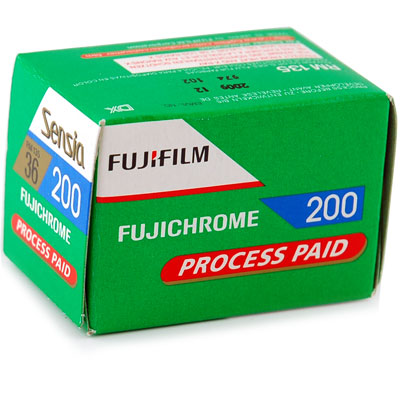 Fuji Sensia 200 x 36 Exp Process Paid