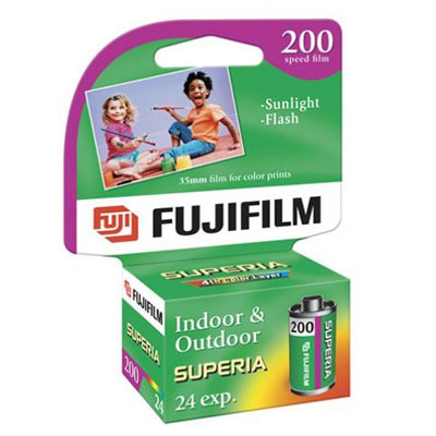 Fuji Superia 200 x24 Exposures