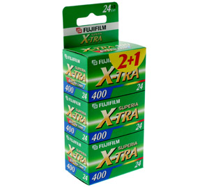 Superia X-TRA 400 - 135-24 (3 Roll Pack) - 10/2008 - #CLEARANCE