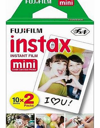 Fujifilm 2x 10 Shoots Mini Instax Film Pack