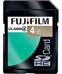 Fujifilm 4GB SDHC Card