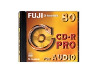 FUJIFILM CD-R Pro for Audio CD-R - 10 x 80min
