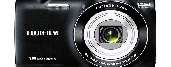 Fujifilm JZ200 Digital Camera - Black (16MP, 8x Optical Zoom) 2.7 inch LCD Screen