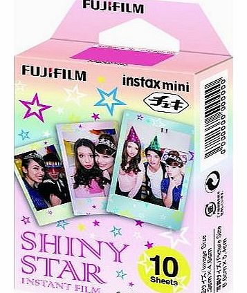Fujifilm Shiny Star Film Exposures for Instax Mini(Pack of 10)