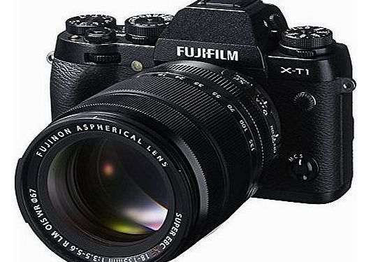 Fujifilm X-T1 Camera - Black (FUJINON XF18-135mm Lens, 16.3MP)