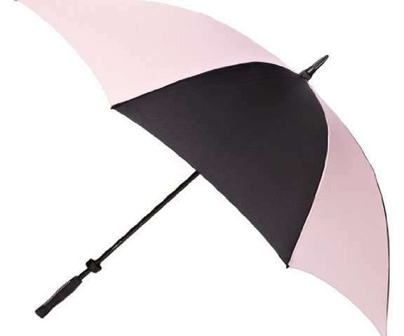 Fulton Technoflex Pink/Black Womens Umbrella Pink/Black One Size