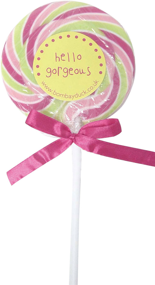 Fun and Frivolous Giant Swirly Lollipop