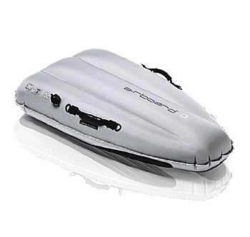 Fun-Care Airboard Classic 130 Silver Inflatable Sled