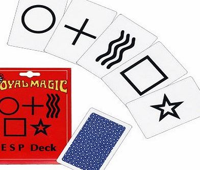 Fun, Inc., ToysAndGames ESP Deck (25 Cards) - Royal Magic
