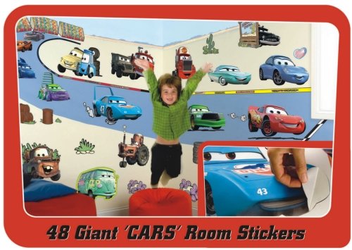 Room Mural/Wall Stickers - Disney/Pixar Cars