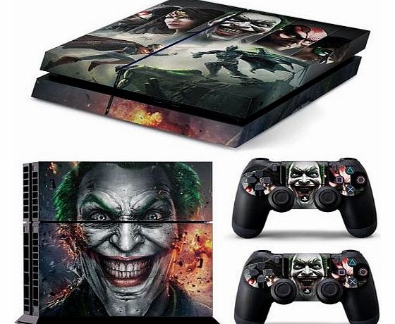 PS4 Joker FULL BODY & 2 pads Accessory Wrap Sticker Skin Cover Decal for PS4 Playstation 4