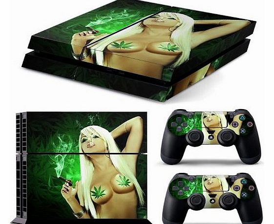 PS4 Mary Jane FULL BODY & 2 pads Accessory Wrap Sticker Skin Cover Decal for PS4 Playstation 4