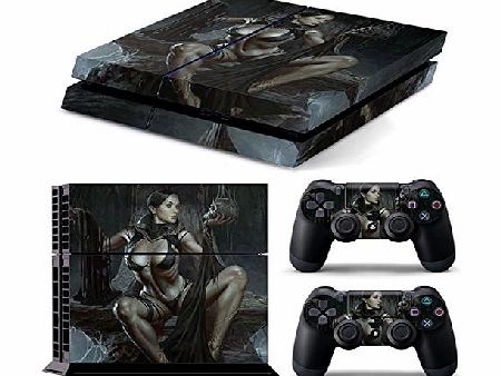 PS4 Variation FULL BODY Accessory Wrap Sticker Skin Cover Decal for Playstation 4 (Ps4 King amp; Sword!)