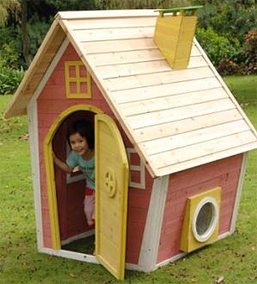 Funky Playhouses Crooked Cottage Playhouse