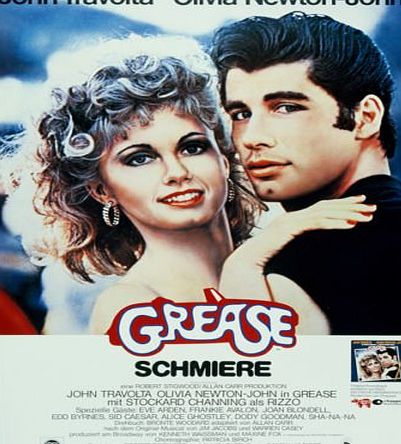 Funkyzilla Grease Vintage Film Poster Mouse Mat. Dance Movie Mouse pad Gift. John Travolta