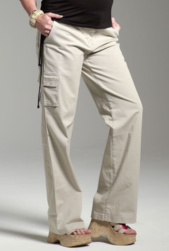 White Combat Trousers
