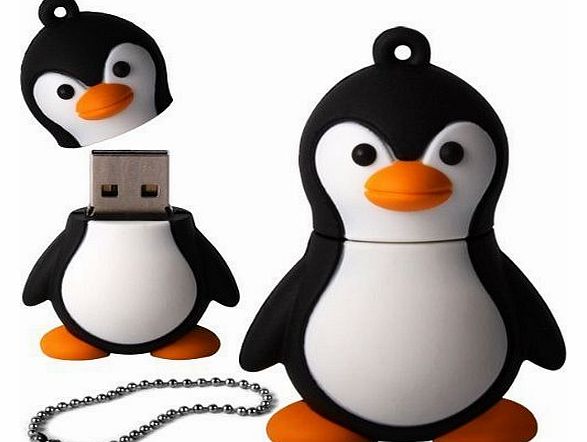 FunnyHouse 4GB Novelty Cute Baby Penguin USB 2.0 Flash Drive Data Memory Stick Device