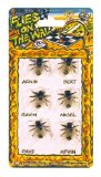 Funnyman products Flies 6 per card
