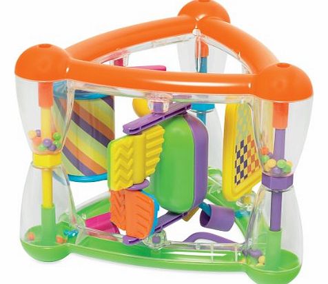 Funtime Funky Multi Activity Triangle Toy With Rattles, Spinners 